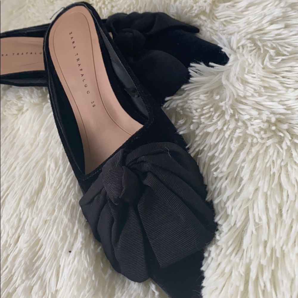 Zara black shoes